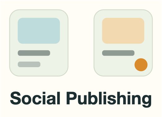Social Publishing (Telos Social): Scheduled social posts